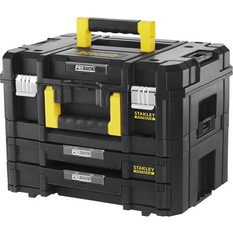 stanley fatmax metal and plastic tool box|stanley fatmax stackable tool box.